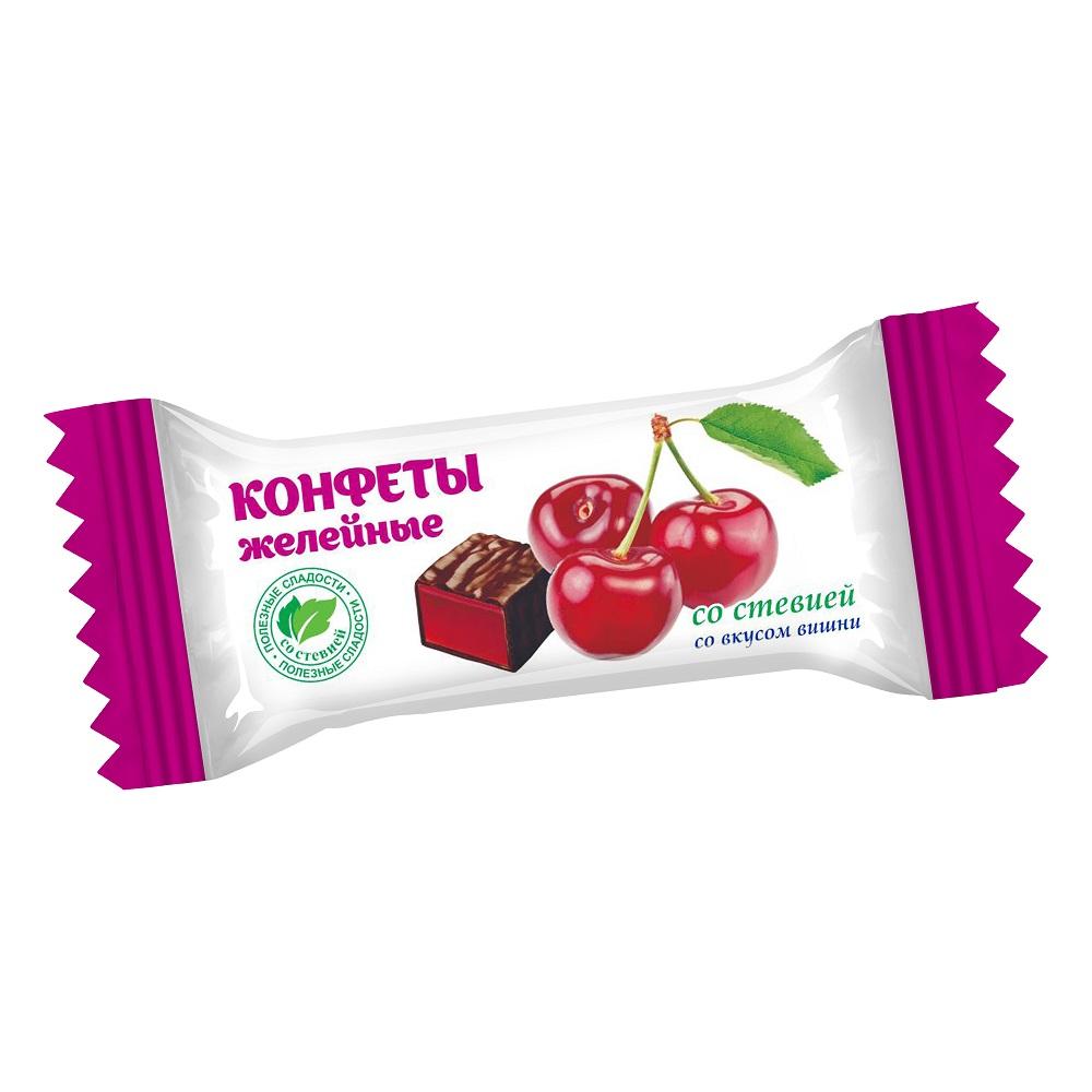 Покровск: Желейные со вкусом вишни со стевией конфеты 1/2кг